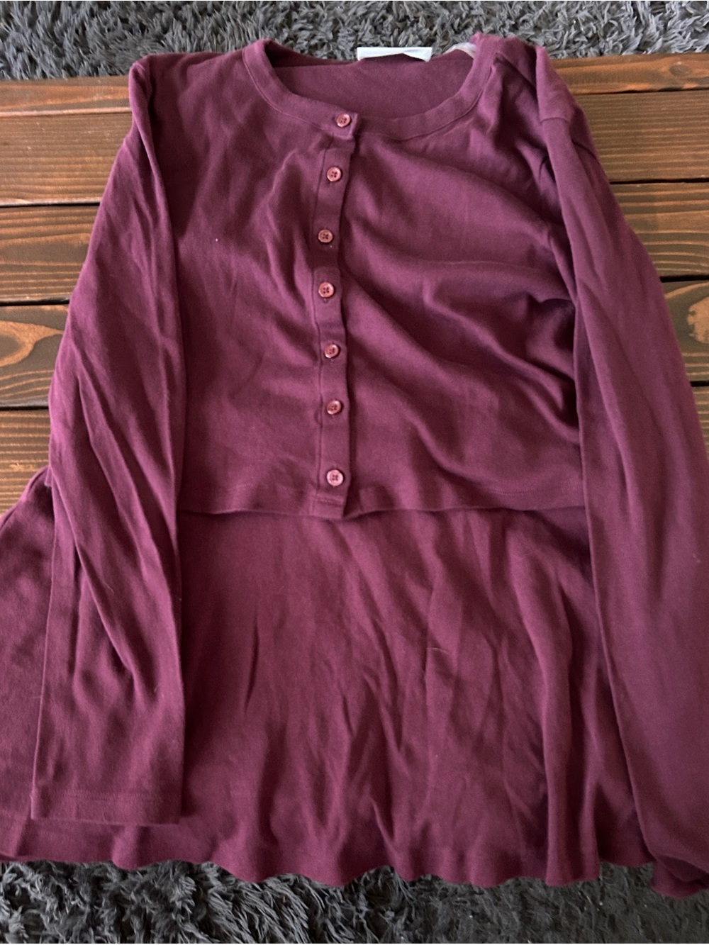 No Boundaries XXL button down cardigan and matching skort- L57